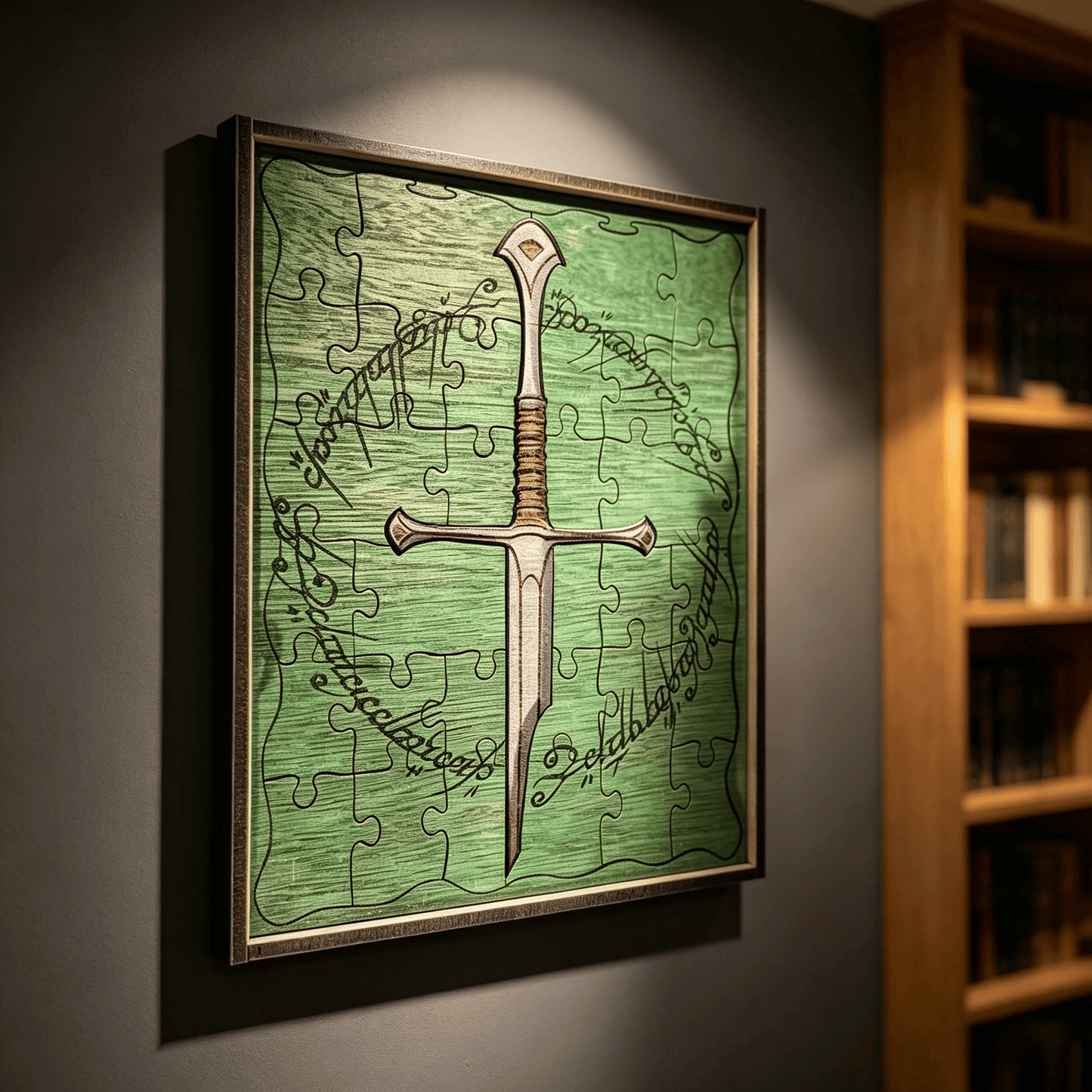 ⚔️✨ Personalized Broken Sword Puzzle | A Legendary Fantasy Craft for Puzzle Lovers🧩