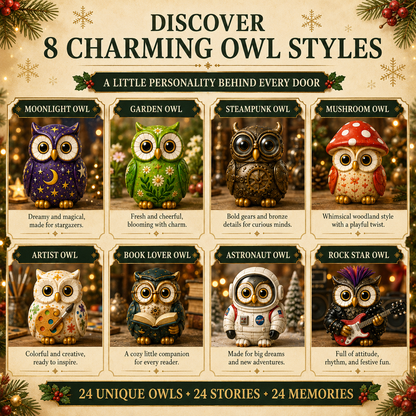 🦉🎁Whimsical Owls Advent Calendar 2026