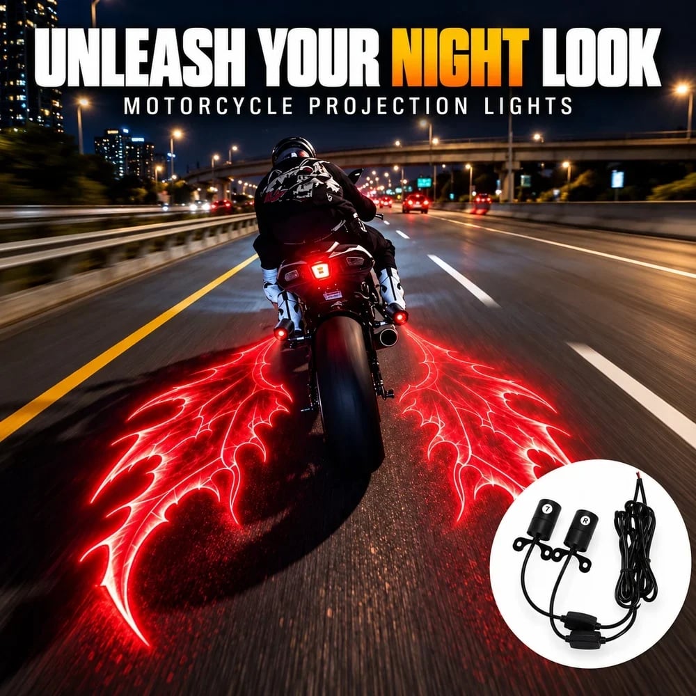 Motorcycle Ground Projection Lights