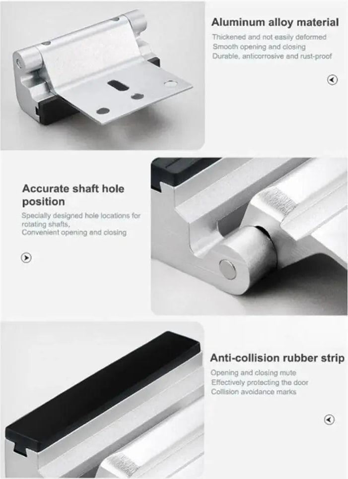 🔒Home Security Door Lock, Childproof Reinforcement Door Lock, Anti‑Intrusion Safety Door Latch for Bedroom Apartment