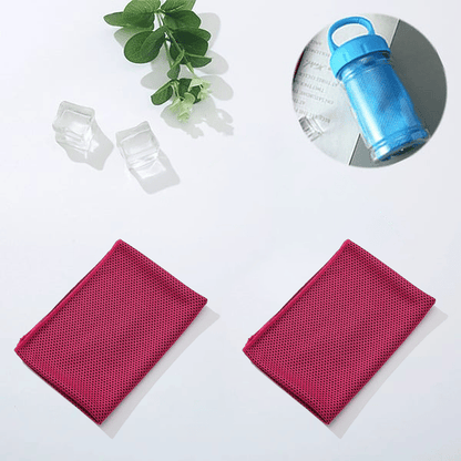 BUY 1 GET 1 FREE🌞Cooling Bottle - Cold Sweat Towel You Can Use Anywhere, Anytime! Reusable Soft Absorbent Cooling Portable