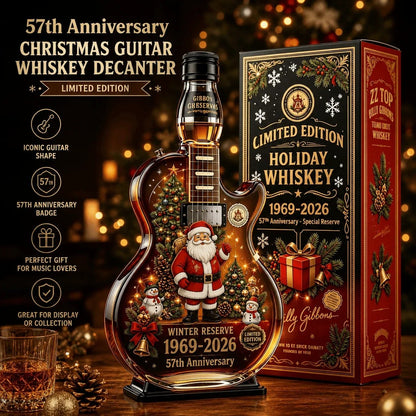 Rockin’ Christmas Guitar Collector Display – 1969‑2026 Anniversary Edition