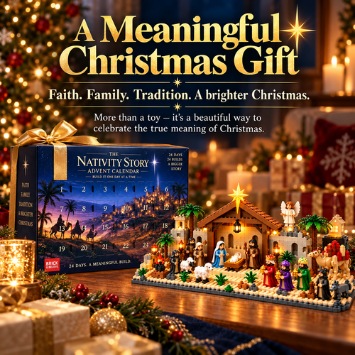 24-Day Christmas Nativity Advent Calendar