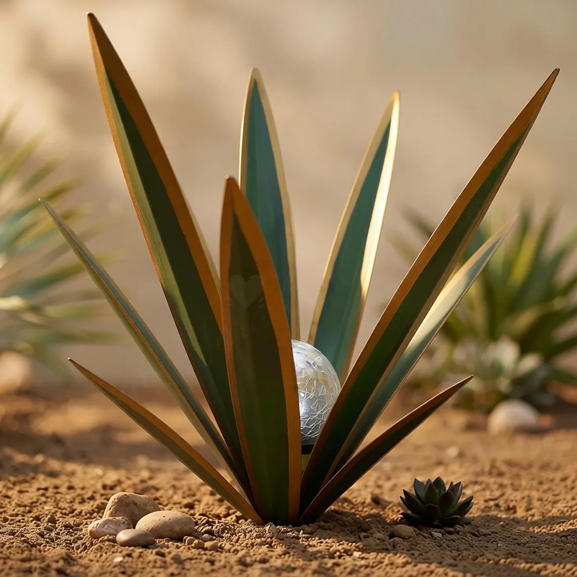 🔥LAST DAY 50% OFF✨Glowing Solar Agave Garden Light🌿