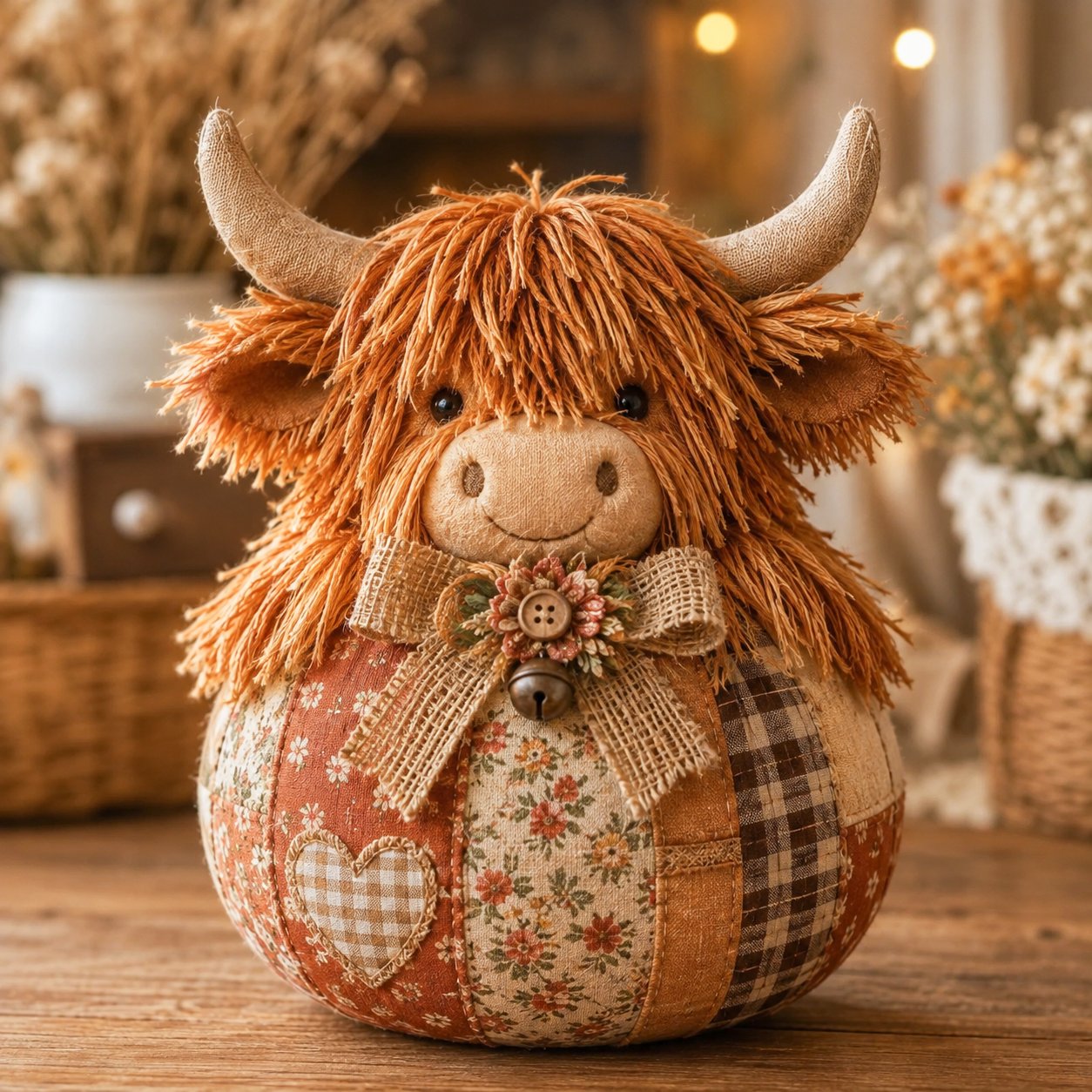 🧸DIY Patchwork Fabric Character Doll Kit