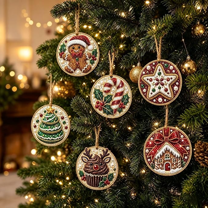 🔥Christmas Sale 49% OFF🎄 DIY Diamond Painting Ornaments Kit