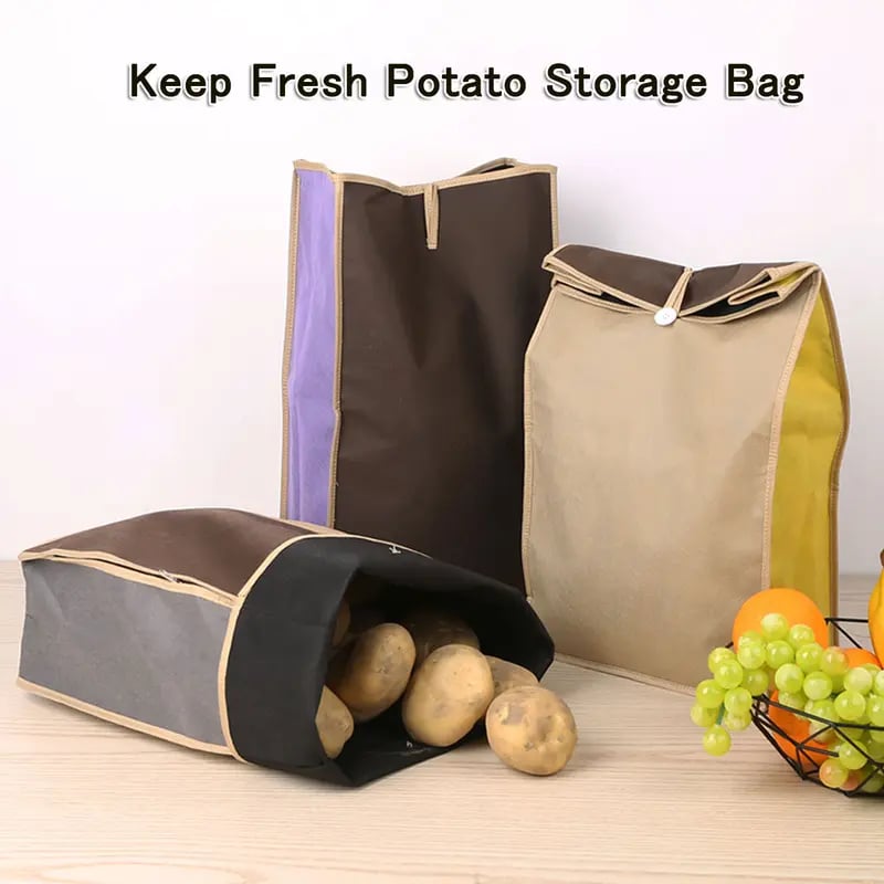 🎁LAST DAY 50% OFF- Reusable Self Sealing Potato & Onion Storage Bags