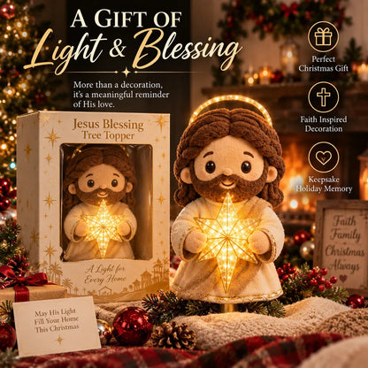 ✝️ Christian Christmas Tree Topper | Cute Jesus Blessing & Mary Grace Designs for Faith-Filled Trees, Family Traditions & Meaningful Holiday Décor 🎄