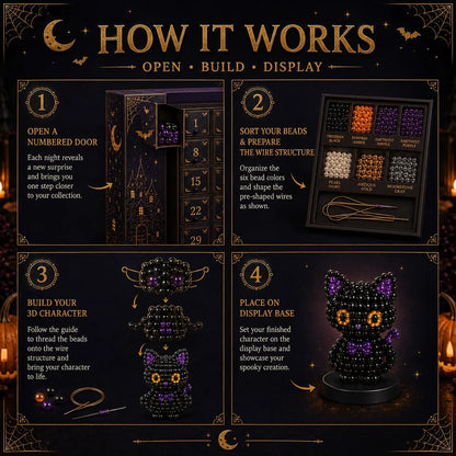 🔥🎃 Hollowmoon 31-Night Jewel-Bead
