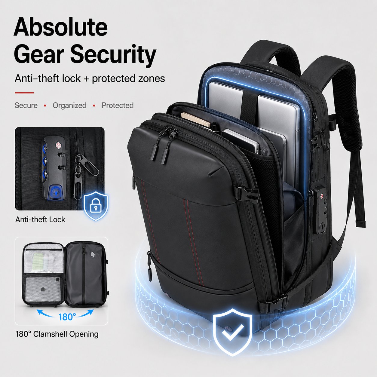 ✈️🎒All-in-One Travel Backpack