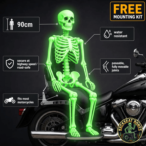 (🎁Last Day 49% OFF)💀Backseat Bones-Skeleton passenger