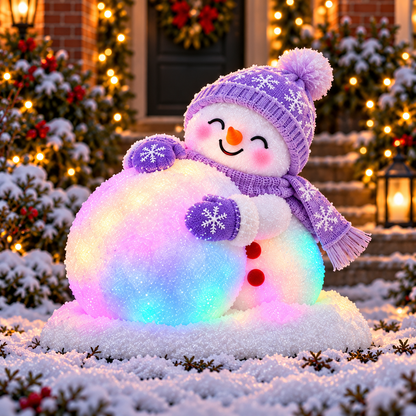 ☃️ Adorable Light-Up Snowmen | 4 Cute Christmas Garden Style 🎁