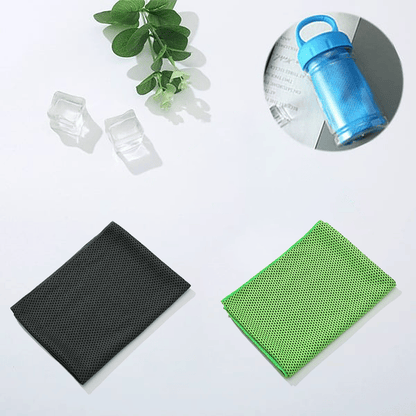 BUY 1 GET 1 FREE🌞Cooling Bottle - Cold Sweat Towel You Can Use Anywhere, Anytime! Reusable Soft Absorbent Cooling Portable