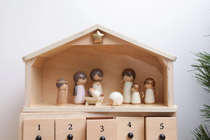 Nativity Advent Calendar 2026 – Christmas Countdown with Nativity Figures