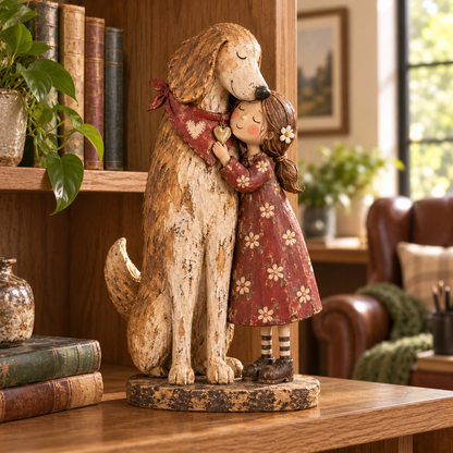 💗🐕Girl and Golden Retriever - A Girl, A Stray, And A Quiet Kind Of Love