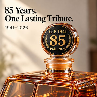 G.P. 1941 85th Anniversary Whiskey Decanter