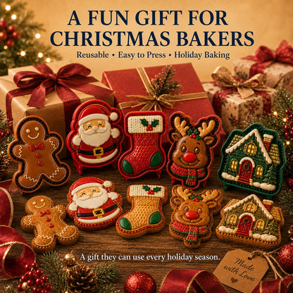 🔥😍 Letzter Tag: 49 % Rabatt – 🎄 Weihnachts-Mini-Pie-Formen-Kollektion mit 9 Designs | Wiederverwendbare Prägeformen für detailreiche Weihnachtsmann-, Schneemann-, Rentier-, Tannenbaum- & Festtags-Pies 🥧✨