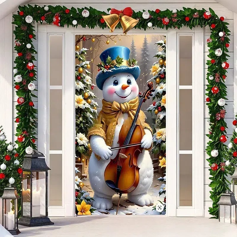 🎄🎅 2026 Festive Christmas Door Cover