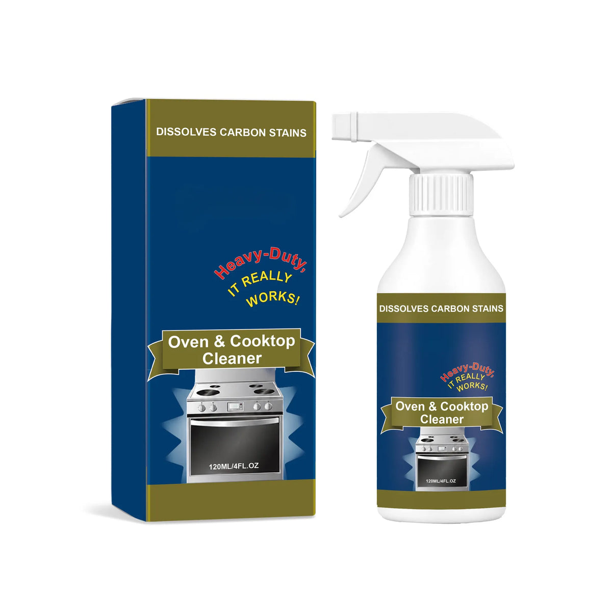 2 ×🍳Oven & Cooktop Cleaning Spray✨ Heavy‑duty Kitchen Degreaser For Burnt Carbon & Stubborn Grease Stains