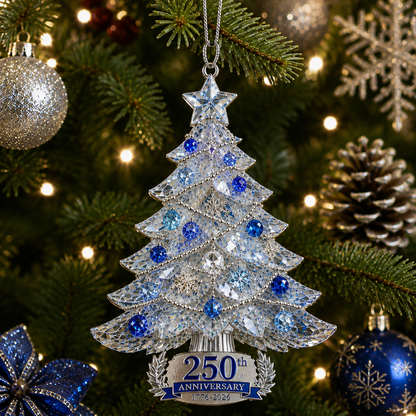 🔥Last 30pcs✨⏰ Limited anniversary edition✨49% OFF!🔥250th Anniversary Crystal Christmas Tree