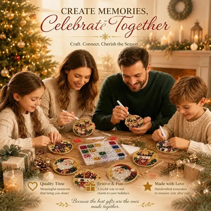 🔥LAST DAY 50% OFF - 🎄6-Piece Christmas DIY Diamond Painting Ornament Set
