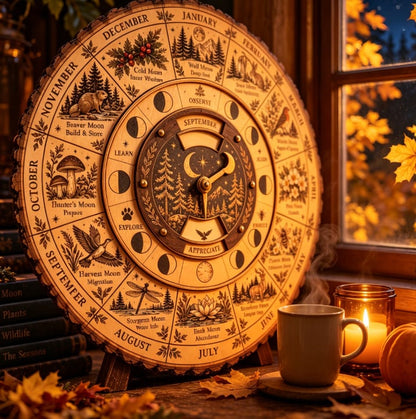 🌙🌲Moon & Nature Observation Wheel🌕
