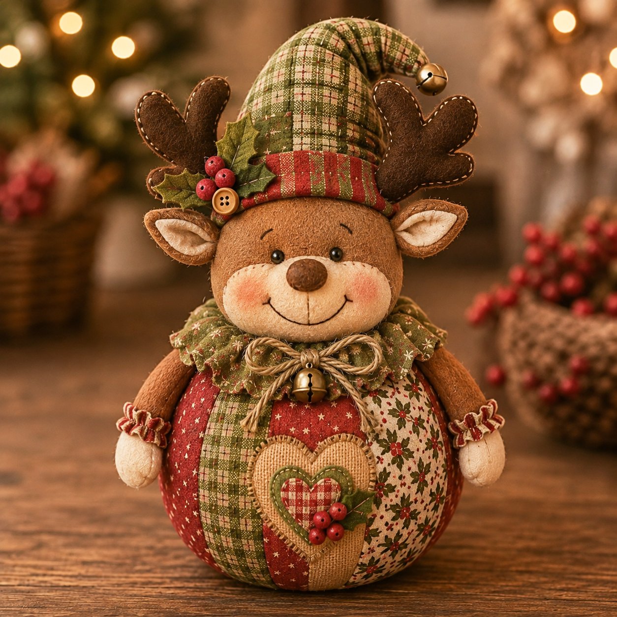 🧸DIY Patchwork Fabric Character Doll Kit