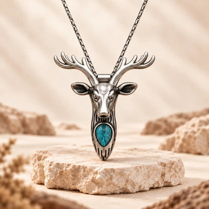 🐐 ✨ Western Skull Pendant Necklace & Belt Clip(📦Buy 2 Free Shipping)
