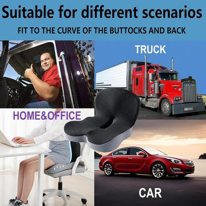 Non-Slip Memory Foam Seat Cushion