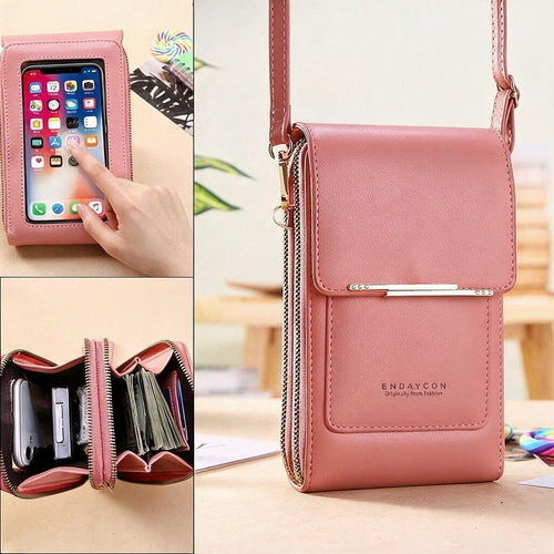 🔥LAST DAY 49% OFF- 👜Women's Touchscreen Sensitive Phone Crossbody Bag