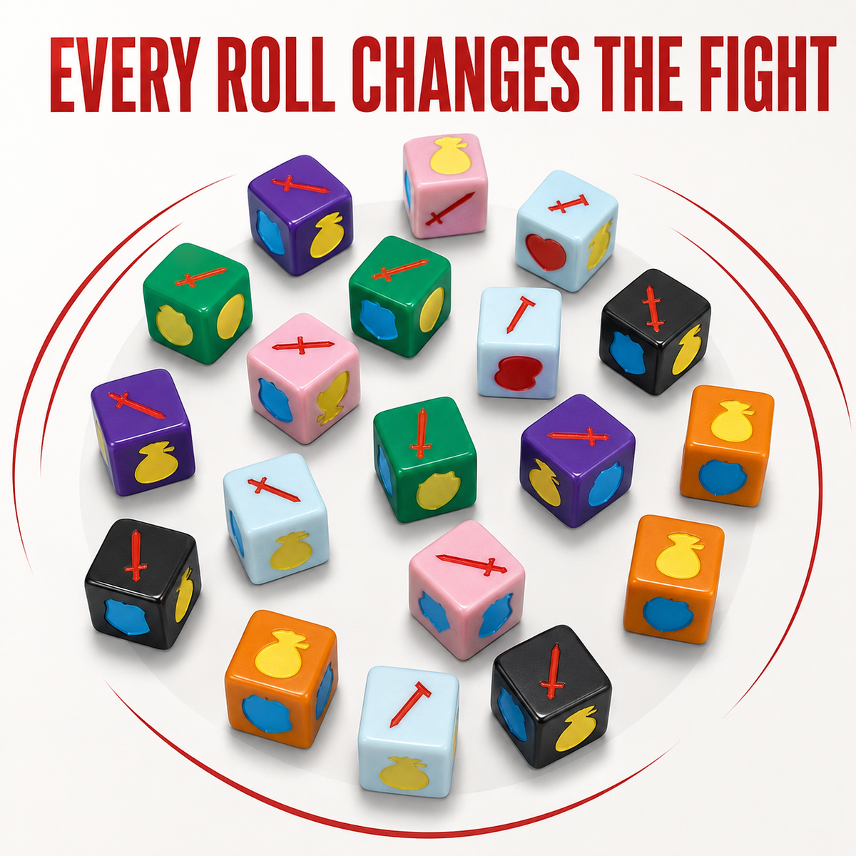 Every Dice Fights roll changes the fight