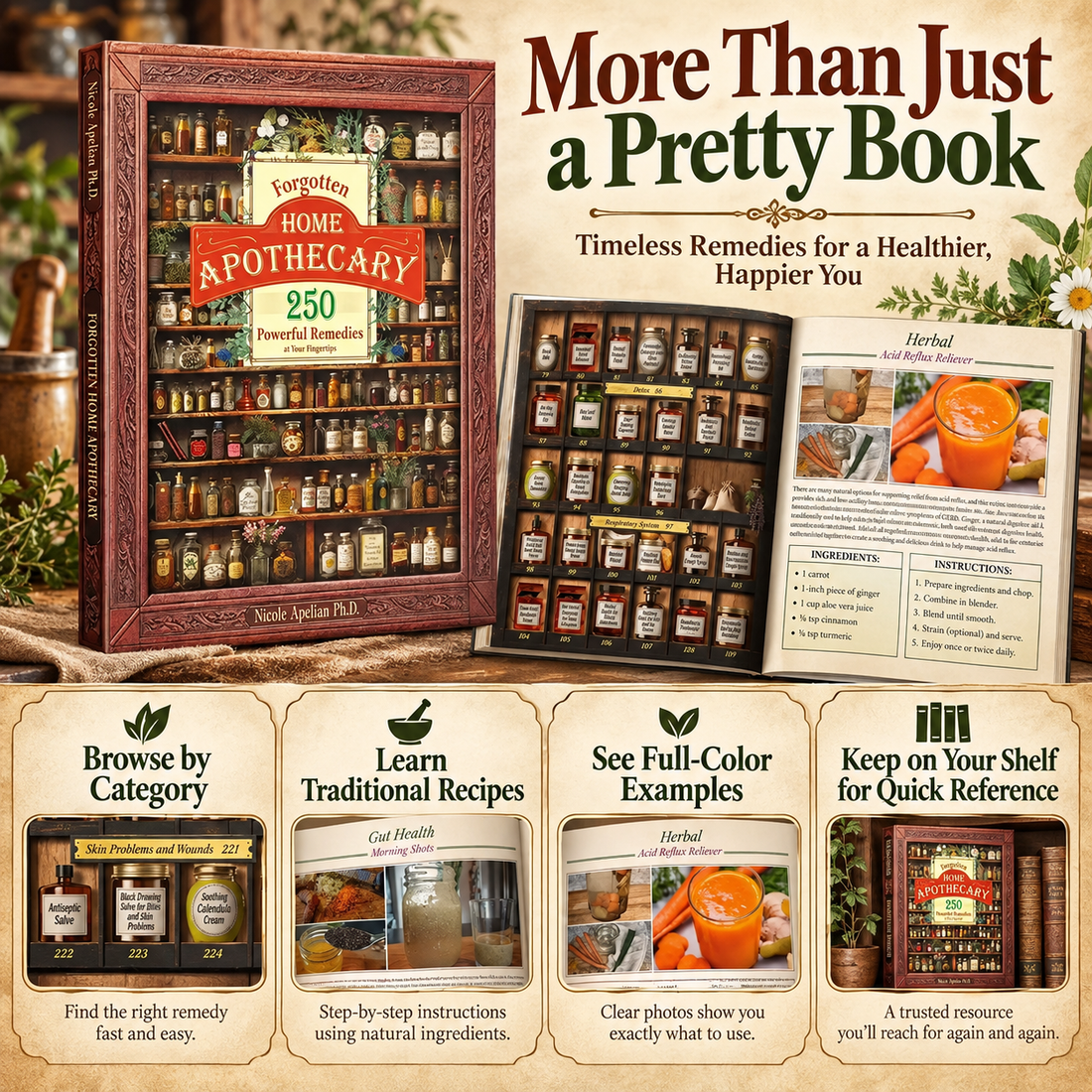 Herbal reference book benefits
