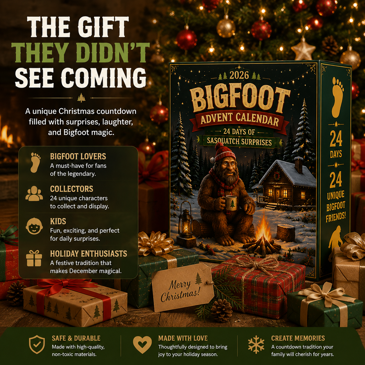 🦶24 Days Of Bigfoot Magic 🎄 A Christmas Countdown Filled With Legendary Surprises