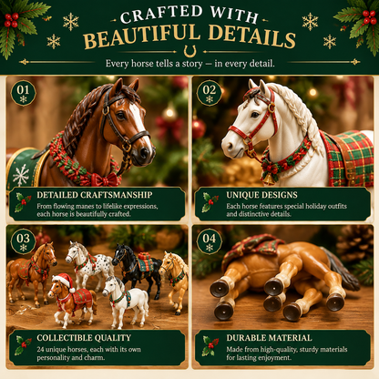 🐴 Christmas Horse Advent Calendar--24 Days of Horse Friends & Holiday Memories 🎄