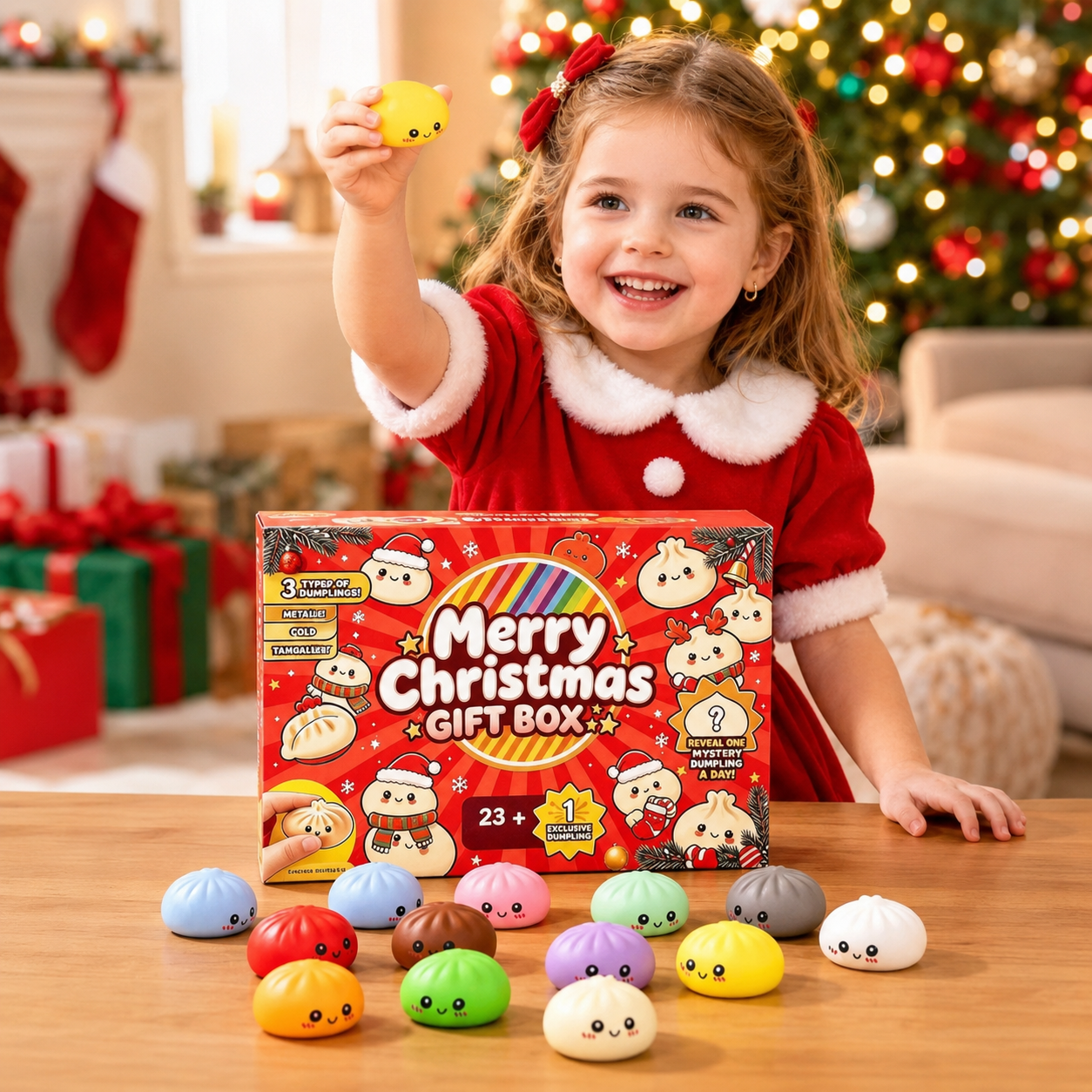 24-Day Squishy Christmas Advent Calendar