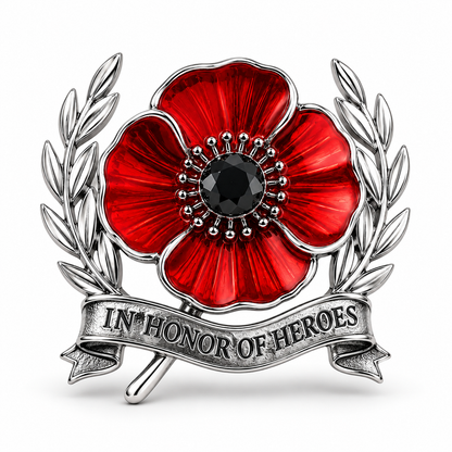 VE Day 80th Anniversary Poppy Brooch