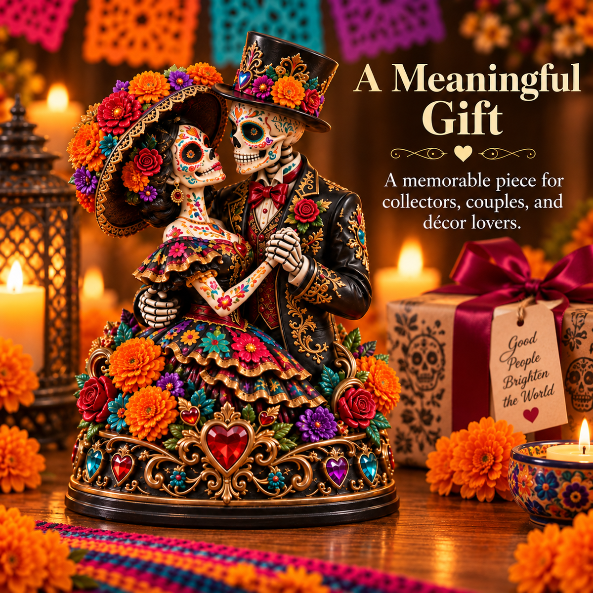 Día de los Muertos collectible figurine collection