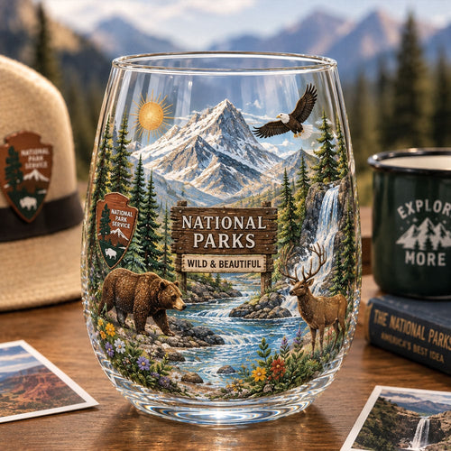 🏞️ National Park Scenic Glass Collection