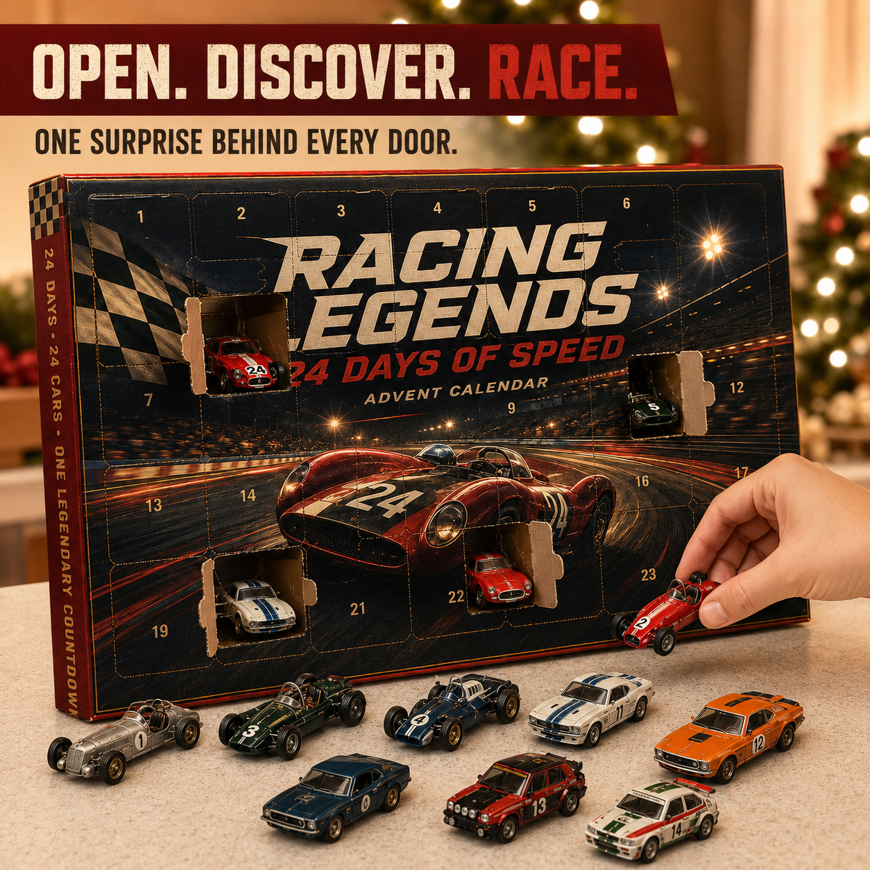 Racing Legends Advent Calendar — 24 Days of Speed