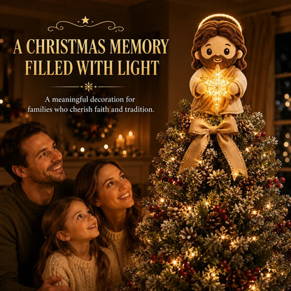 ✝️ Christian Christmas Tree Topper | Cute Jesus Blessing & Mary Grace Designs for Faith-Filled Trees, Family Traditions & Meaningful Holiday Décor 🎄
