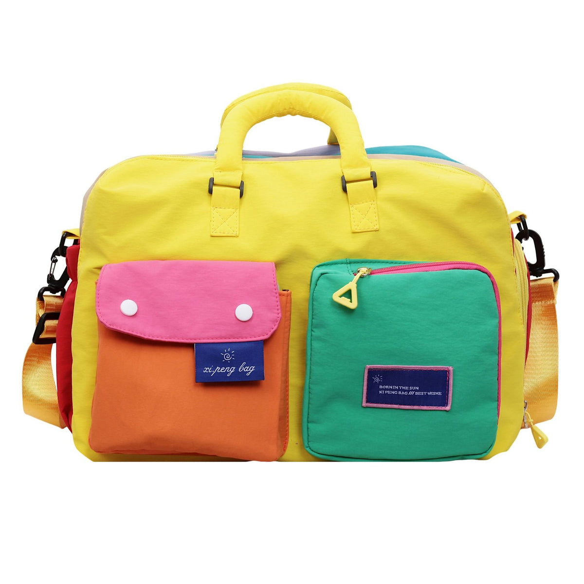 🌈 'Dopamine' Women's Portable Nylon Messenger Crossbody Bag