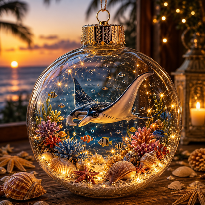 🌊Summer Ocean Animal Lighted Diorama Ornament