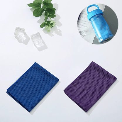 BUY 1 GET 1 FREE🌞Cooling Bottle - Cold Sweat Towel You Can Use Anywhere, Anytime! Reusable Soft Absorbent Cooling Portable