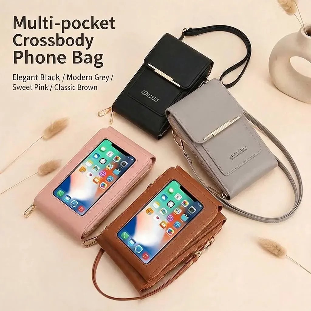 🔥LAST DAY 49% OFF- 👜Women's Touchscreen Sensitive Phone Crossbody Bag