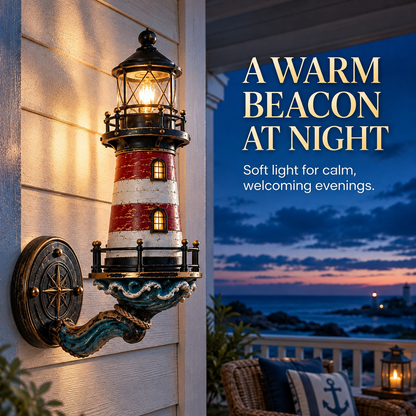 🌊Vintage Coastal Lighthouse Wall Light