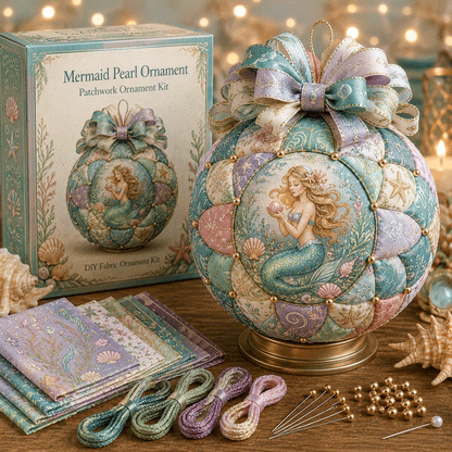 🌊 Ocean Treasures Patchwork Ornament DIY Kit