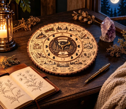🌙🌲Moon & Nature Observation Wheel🌕