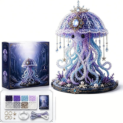 🪼✨ DIY Beaded Jellyfish Marine Life Kit – Create Your Own Ocean Masterpiece