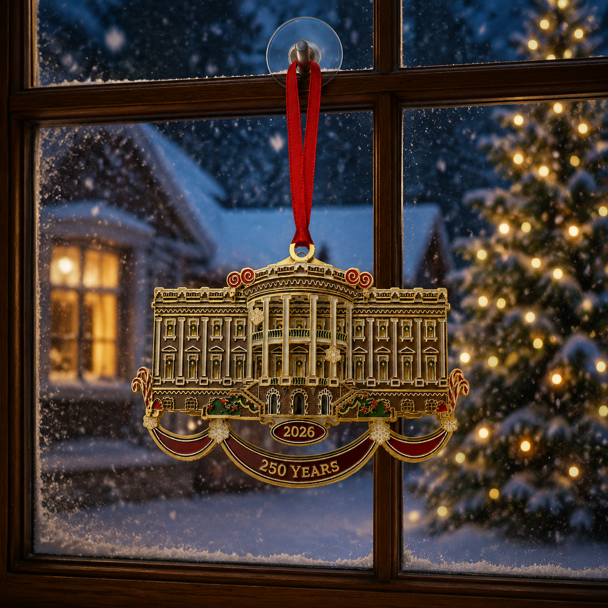 🔥White House Christmas tree ornaments
