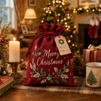 ✨6 Pcs Christmas Gift Sacks-🎁Best Gift For Your Family & Friends!